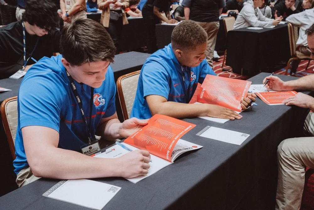 College students in a Wildfire Leadership session
